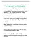 MSW ASWB pocket prep 1 &vert; COMPLETE QUESTIONS AND ANSWERS &vert; 100&percnt; RATED CORRECT &vert; 2026-2027 LATEST UPDATED&excl;&excl;&excl;
