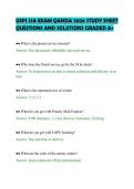 USPS SSA EXAM QANDA 2026 STUDY SHEET QUESTIONS AND SOLUTIONS GRADED A&plus;