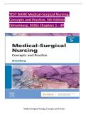 Test Bank to Medical-Surgical Nursing&colon; Concepts and Practice&comma; 5th Edition &lpar; Holly K&period; Stromberg&comma; 2024&rpar; All Chapters 1 to 49&vert;&vert; Newest Edition Complete