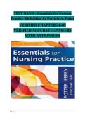 Essentials for Nursing Practice 9e&colon; Chapters 1&ndash;40 Complete Test Prep &vert; Answers&comma; Explanations & Review Guide for Nursing