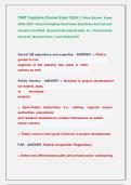CMIT Capstone Course Exam 2026 &vert;&vert; Most Recent  Exam  2026-2027  Actual Complete Real Exam Questions And Correct                     Answers &lpar;Verified  Answers&rpar; Already Graded  A&plus; &vert; Guaranteed  Success&excl;&excl; Newest Exam &vert; Just Released&excl;&excl;