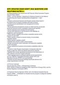 SFPC UPDATED EXAM SCRIPT 2026 QUESTIONS AND SOLUTIONS RATED 