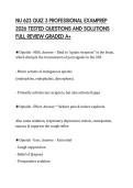 NU 623 QUIZ 3 FINAL TEST PAPER 2026 FULL QUESTIONS AND SOLUTIONS VERIFIED A&plus;