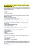 EMT RESUSCITATION 2026 TEST PAPER QUESTIONS AND SOLUTIONS RATED