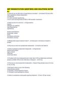 EMT RESUSCITATION QUESTIONS AND SOLUTIONS RATED