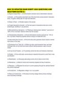 RAD 110 UPDATED EXAM SCRIPT 2026 QUESTIONS AND SOLUTIONS RATED