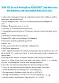 SCM 300 Exam 2 Davila 2026&sol;2027 Test Questions with Verified Answers
