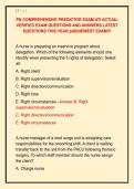 PN COMPREHENSIVE PREDICTOR EXAM ATI ACTUAL  VERIFIED EXAM QUESTIONS AND ANSWERS LATEST  QUESTIONS THIS YEAR&period;pdf&vert;&vert;NEWEST EXAM&excl;&excl;&excl; 