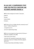 NU 636 QUIZ 3 COMPREHENSIVE STUDY GUIDE 2026 PRACTICE QUESTIONS AND ACCURATE ANSWERS GRADED A&plus;