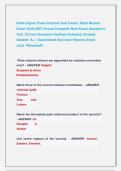 Delta Sigma Theta Practice Test Exam&vert;&vert; Most Recent  Exam 2026-2027 Actual Complete Real Exam Questions  And  Correct Answers &lpar;Verified Answers&rpar; Already  Graded  A&plus; &vert; Guaranteed Success&excl;&excl; Newest Exam                     &vert;Just  Released&excl;&excl;