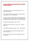 NON-SOIL FUMIGATION EXAM QUESTIONS WITH CORRECT  DETAILED ANSWERS
