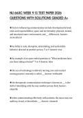 NU 665C WEEK 9 13 TEST PAPER 2026 QUESTIONS WITH SOLUTIONS GRADED A&plus;