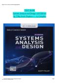 Systems Analysis and Design MindTap Course List Study Notes with SDLC Concepts and Complete Exam Preparation Guide