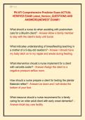 PN ATI Comprehensive Predictor Exam ACTUAL  VERIFIED EXAM Latest&lowbar;Version&lowbar;QUESTIONS AND  ANSWERS&vert;&vert;NEWEST EXAM&excl;&excl;&excl;