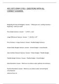 ACG 2071 EXAM 3 FSU - QUESTIONS WITH ALL CORRECT ANSWERS&period;