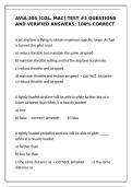 AVIA 305 Test 3 &lpar;Col&period; Mac&rpar; &ndash; Verified Answers 100&percnt; Correct