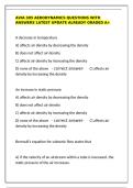 AVIA 305 Exam Package Deals &vert; Aerodynamics & Aircraft Performance Study Guides