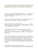 FL BUSINESS AND FINANCE PRACTICE TEST - QUESTIONS ANS ANSWERS &vert; 2026 UPDATE &vert; WITH COMPLETE SOLUTIONS&period;