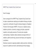 NRRPT Prep Complete Study Guide ACTUAL EXAM LATEST UPDATE THIS YEAR QUESTIONS AN DETAILED ANSWERS