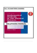 Student Solution Manual for Mathematical Methods for Physics and Engineering&comma; Third Edition by K&period; F&period; Riley&comma; M&period; P&period; Hobson&comma; and S&period; J&period; Bence
