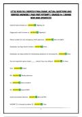 LITTLE ROCK 911 DISPATCH FINAL EXAM&vert; ACTUAL QUESTIONS AND VERIFIED ANSWERS &vert; PASS FIRST ATTEMPT &vert; GRADED A&plus; &vert; BRAND NEW 2026 UPDATE&excl;&excl;&excl;&excl;&excl;