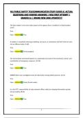 911 PUBLIC SAFETY TELECOMMUNICATOR STUDY GUIDE A&vert; ACTUAL QUESTIONS AND VERIFIED ANSWERS &vert; PASS FIRST ATTEMPT &vert; GRADED A&plus; &vert; BRAND NEW 2026 UPDATE&excl;&excl;&excl;&excl;&excl;