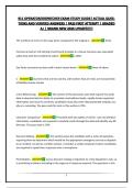 911 OPERATOR&sol;DISPATCHER EXAM STUDY GUIDE&vert; ACTUAL QUESTIONS AND VERIFIED ANSWERS &vert; PASS FIRST ATTEMPT &vert; GRADED A&plus; &vert; BRAND NEW 2026 UPDATE&excl;&excl;&excl;&excl;&excl;