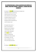 911 OPERATORS EXAM &vert; ACTUAL QUESTIONS AND VERIFIED ANSWERS &vert; PASS FIRST ATTEMPT &vert; GRADED A&plus; &vert; BRAND NEW 2026 UPDATE&excl;&excl;&excl;&excl;&excl;