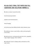 NU 636 QUIZ 3 FINAL TEST PAPER 2026 FULL QUESTIONS AND SOLUTIONS VERIFIED A&plus;