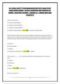 911 PUBLIC SAFETY TELECOMMUNICATORS STATE EXAM STUDY GUIDE-MOCK EXAMS &vert; ACTUAL QUESTIONS AND VERIFIED ANSWERS &vert; PASS FIRST ATTEMPT &vert; GRADED A&plus; &vert; BRAND NEW 2026 UPDATE&excl;&excl;&excl;&excl;&excl;