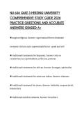 NU 636 QUIZ 3 HERZING UNIVERSITY COMPREHENSIVE STUDY GUIDE 2026 PRACTICE QUESTIONS AND ACCURATE ANSWERS GRADED A&plus;