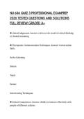NU 636 QUIZ 3 PROFESSIONAL EXAMPREP 2026 TESTED QUESTIONS AND SOLUTIONS FULL REVIEW GRADED A&plus;