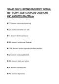 NU 636 QUIZ 5 HERZING UNIVERSITY ACTUAL TEST SCRIPT 2026 COMPLETE QUESTIONS AND ANSWERS GRADED A&plus;