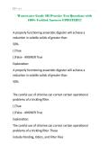 Wastewater Grade III Practice Test Questions with 100&percnt; Verified Answers UPDATED&excl;&excl;&excl;&excl;&period;