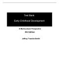 Early Childhood Development&colon; A Multicultural Perspective &ndash; 8th Edition by Jeffrey Trawick-Smith &ndash; Complete Test Bank &lpar;Chapters 1&ndash;18&rpar;