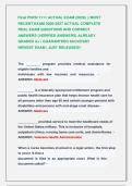 Final PNVN 1111 ACTUAL EXAM &lpar;2026&rpar; &vert;&vert; MOST  RECENT EXAM 2026-2027 ACTUAL COMPLETE               REAL EXAM QUESTIONS AND CORRECT                   ANSWERS &lpar;VERIFIED ANSWERS&rpar; ALREADY                   GRADED A&plus; &vert; GUARANTEED SUCCESS&excl;&excl; NEWEST EXAM &vert; JUST RELE