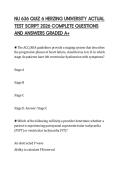 NU 636 QUIZ 6 HERZING UNIVERSITY ACTUAL TEST SCRIPT 2026 COMPLETE QUESTIONS AND ANSWERS GRADED A&plus;