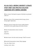NU 636 QUIZ 6 HERZING UNIVERSITY ULTIMATE STUDY SHEET 2026 PRACTICE SOLUTION QUESTIONS WITH VERIFIED ANSWERS