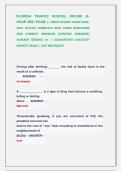FLORIDA TRAFFIC SCHOOL ONLINE &lpar;4 HOUR BDI&rpar; EXAMS &vert;&vert; MOST RECENT EXAMS 2026 2027