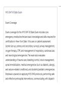 NYS EMT-B State ACTUAL EXAM LATEST UPDATE THIS YEAR QUESTIONS AN DETAILED ANSWERS&period;pdf