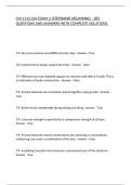 CM 1112 LSU EXAM 2 &lpar;STEPHANIE HEUMANN&rpar; - 183 QUESTIONS AND ANSWERS WITH COMPLETE SOLUTIONS&period;