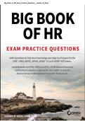 Big Book of HR Exam Practice Questions &ndash; Sandra M&period; Reed &ndash; Complete HR Certification Practice Test Bank