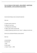CM 1112 EXAM 2 STUDY GUIDE - 2026 UPDATE &vert; QUESTIONS AND ANSWERS &vert; WITH COMPLETE SOLUTIONS&period;
