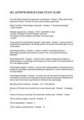 MO JURISPRUDENCE EXAM STUDY GUIDE