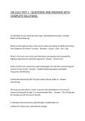 CM 2112 TEST 1 - QUESTIONS AND ANSWERS WITH COMPLETE SOLUTIONS&period;