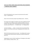 CM 2112 FINAL EXAM 2026 QUESTIONS AND ANSWERS &vert; VERIFIED 100&percnt; CORRECT&period;
