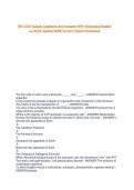 BIO 101 Exam 12026&sol;2027 &vert;&vert; Questions with Correct Answers&vert;&vert; GRADE A&plus;&vert;&vert; 100&percnt; PASS&excl;&excl;&excl;