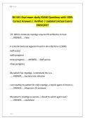 NU 641 final exam study EXAM Questions with 100&percnt;  Correct Answers &vert; Verified &vert; Updated &lpar;Actual Exam&rpar;  20262027