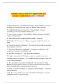 &lpar;NEWEST 2026&rpar; C-EFM TEST QUESTIONS AND CORRECT ANSWERS RECENTLY UPDATED