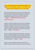 WGU C268 SPREADSHEETS EXAM PREASSESSMENT AND  OBJECTIVE ASSESSMENT 2026&sol;2027 &vert; ACCURATE AND  VERIFIED EXAM VERSION WITH A STUDY GUIDE